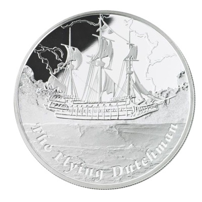 2013 1oz Silver Proof - THE FLYING DUTCHMAN